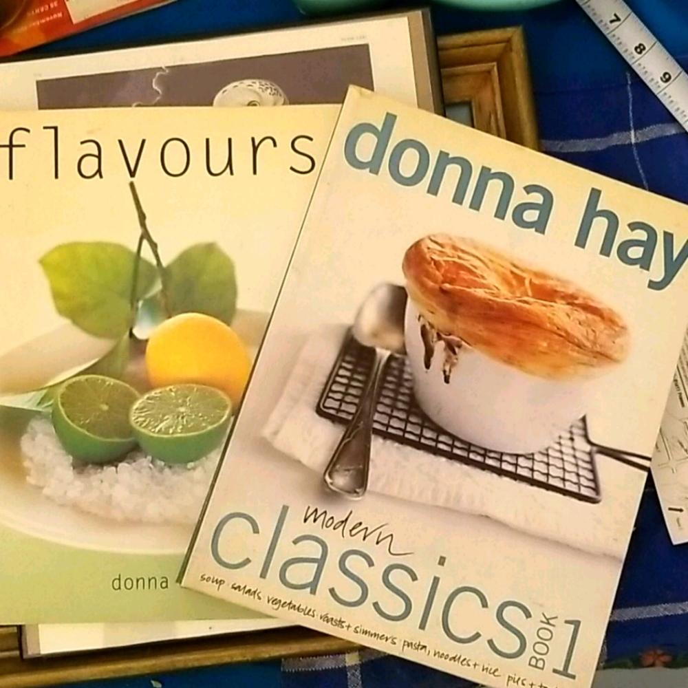 Donna Hay large cookbooks Modern Classics Flavors
